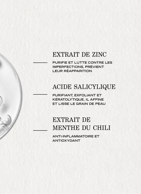 Lotion Biphasée Poudrée Matifiante Pate Grise
