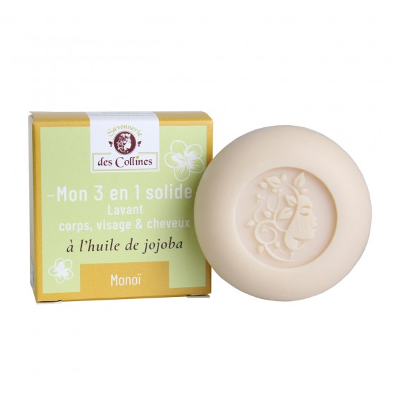 Mon 3 en 1 solide Lavant corps, visage et cheveux