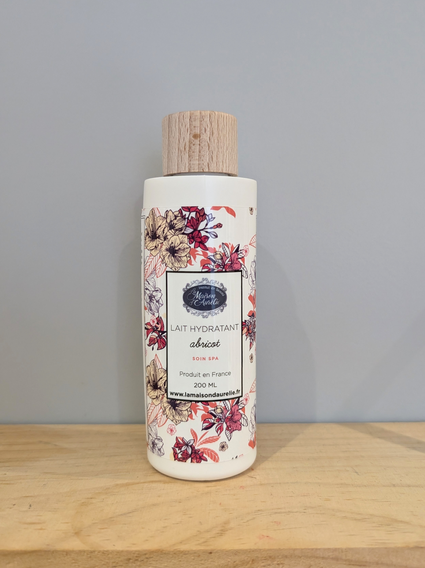 Lait hydratant abricot - La Maison d'Aurélie