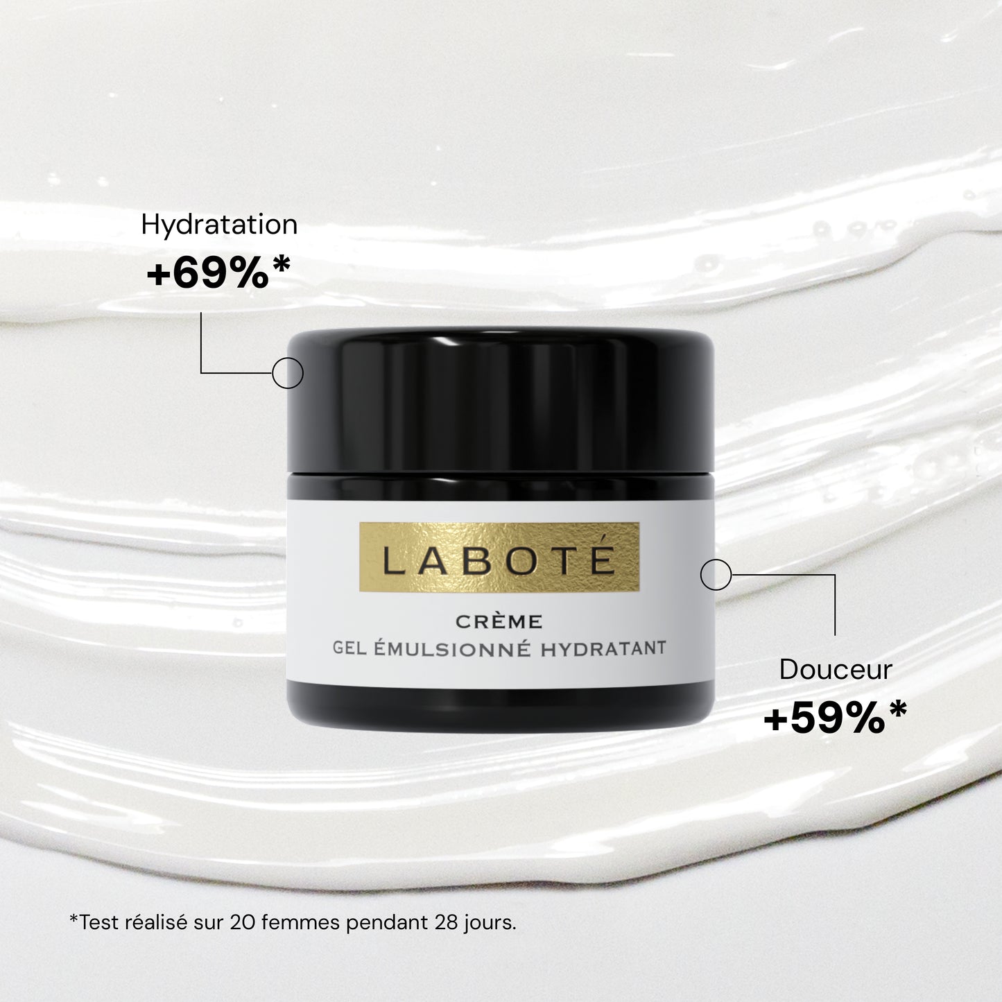 Crème gel émulsionné hydratant - Laboté
