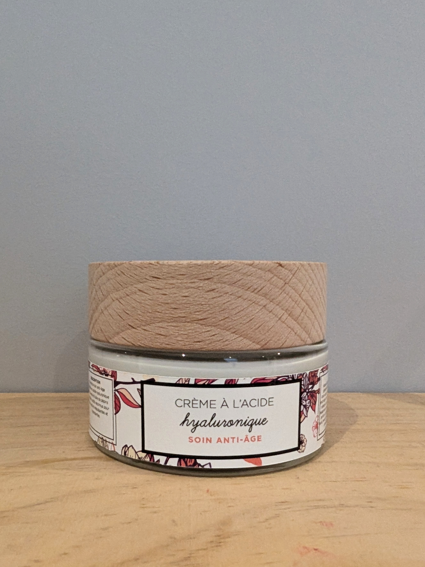 Crème à l'acide hyaluronique