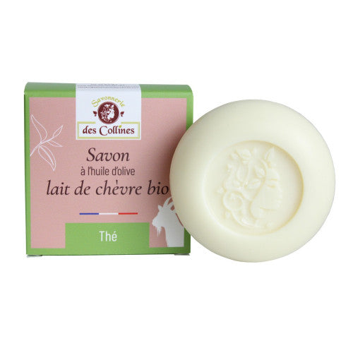 Savon au lait de chèvre thé