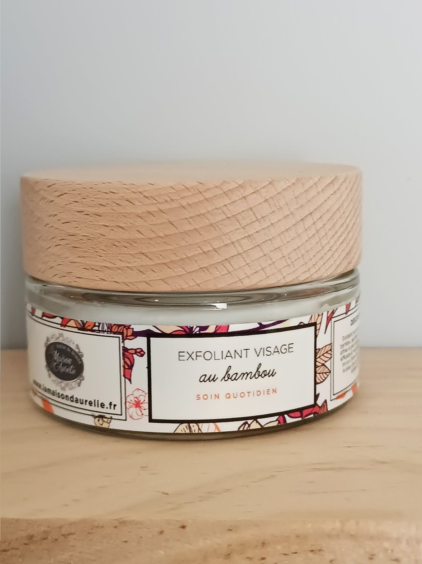 Exfoliant visage au bambou - La Maison d'Aurélie