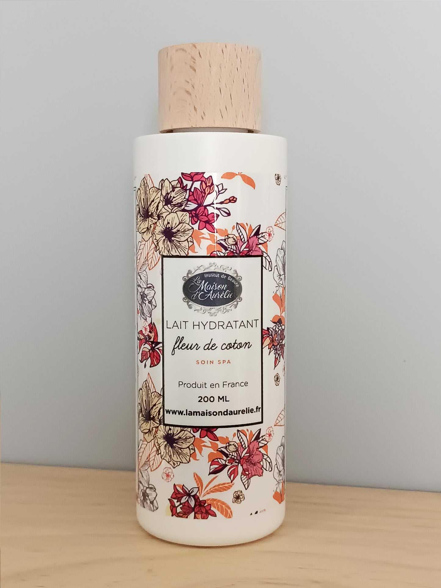 Lait hydratant fleur de coton - La Maison d'Aurélie